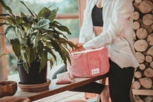 HAUT – Velours Vieux rose