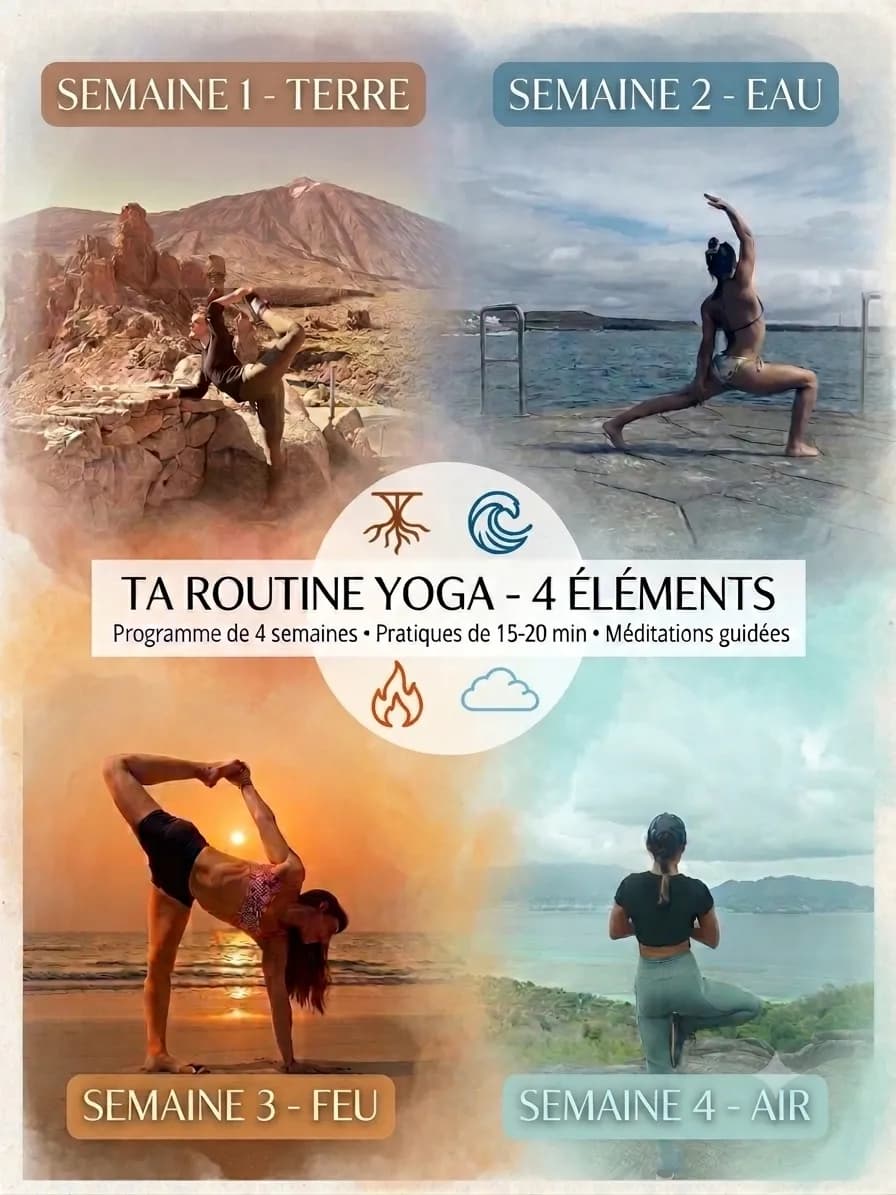 Ta Routine Yoga - 4 éléments